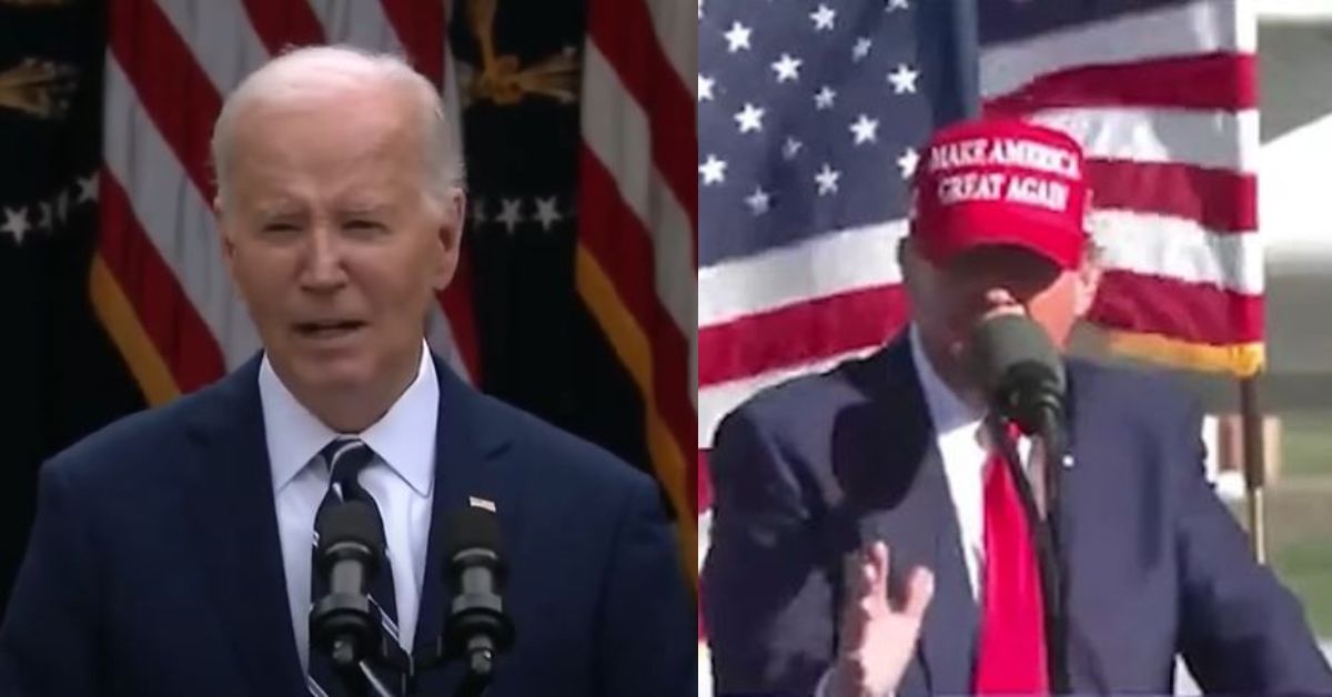 Biden and Trump