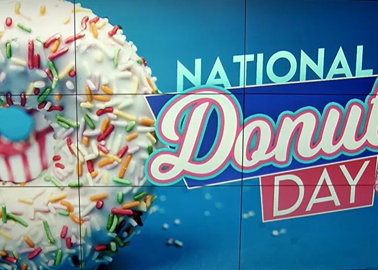 Friday is National Donut Day.